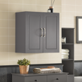 thumbnail image 1 of SoBuy FRG231-DG,Wall Storage Cabinet Unit with Double Doors,Kitchen Bathroom Wall Cabinet,Garage or Laundry Room Grey, 1 of 6