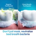thumbnail image 4 of Crest Clean Breath Peppermint Toothpaste 55ml – Neutralizes Bad Breath, Antibacterial Protection, Fights Cavities, Freshens Breath, Gently Whitens, 4 of 16