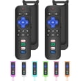 thumbnail image 1 of XiHAMA Lot de 2 Remplacements Compatibles avec Télécommande de Téléviseur Roku Compatible pour TCL Roku/Onn Roku/Hisense Roku/Philips Roku/Sharp Roku/Westinghouse Roku/Insignia Roku TV [Télécommande pour Téléviseur Roku Seulement], 1 of 8