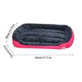 thumbnail image 3 of Dog Beds For Medium Dogs Washable Dog Bed Comfortable And Breathable Pet Bed Rectangle Warming Dog Bed For Medium Dogs, 3 of 4