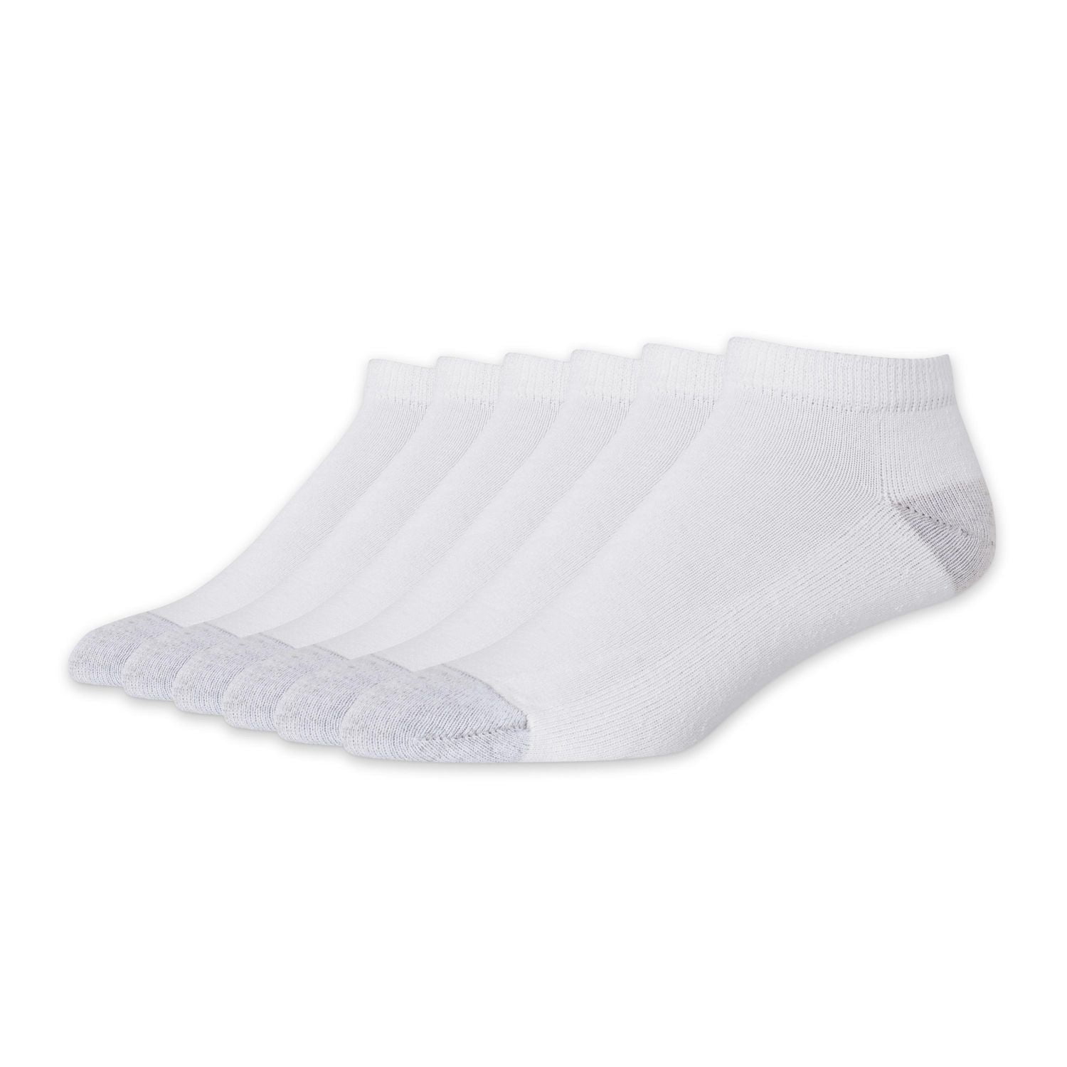 Hanes Chaussettes basses P6 Cushion Protection contre les odeurs pour hommes
