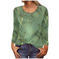thumbnail image 1 of Cardigan Léger Mode Femme T-shirt Imprimé Ample Manches Longues Blouse Col Rond Hauts Décontractés Mode Automne 2023 en Liquidation, 1 of 4