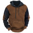 thumbnail image 1 of Pompotops Haut d'Été pour Hommes en Coton Pur et Chanvre, Blouse Mode Confortable en Solde, 1 of 3