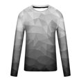 thumbnail image 4 of Meichang T-Shirt à Manches Longues pour Hommes Doux, T-Shirts Graphiques pour Hommes Tendance avec Imprimé 3D d'Illusion d'Optique, T-Shirts Mode à Col Rond pour le Gym à Manches Longues pour Hommes, 4 of 5