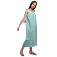 thumbnail image 2 of Moomaya Womens Lace Border Sleepwear For Ladies Button Placket Nightdress, 2 of 5