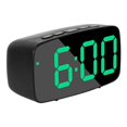 thumbnail image 1 of Digital Battery/ 2 Brightness Snooze Display Clock for Bedroom Home Bedside Elderly Kids - Red Light, 1 of 7