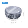 thumbnail image 2 of Unique Bargains 5 Pcs Chouchou en Satin pour Protection contre l'Alcool, Bleu Denim, 2 of 5