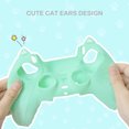 thumbnail image 2 of Coque de Protection en Silicone pour Manette PS5, Étui de Protection pour Manette avec Oreilles de Chat Mignonnes et Capuchon de Joystick, 2 of 6