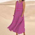 thumbnail image 2 of DPTALR Robes Longues Sans Manches pour Femmes Dames Décontractées Loisirs Petites Jupes Longues Confort Confortables Mignonnes Longues Robes pour Filles, 2 of 4