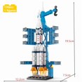 thumbnail image 1 of Ensemble de Blocs de Construction Centre de Lancement de Fusée Spatiale, Station Spatiale Aérospatiale et Modèle de Vaisseau Spatial, Jouet de Briques STIM de Ville Aéronautique Bricolage, Cadeau Éducatif Créatif pour Enfants, 1 of 7