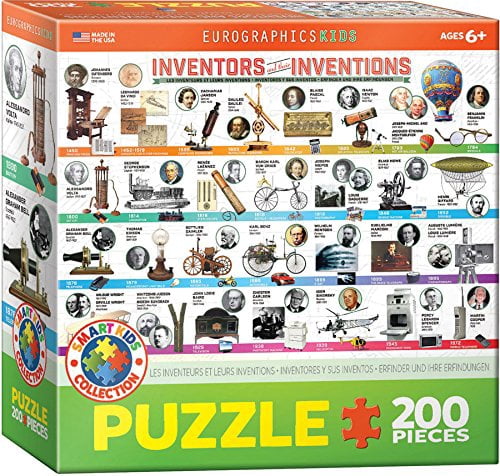 Eurographics Great Inventions Jigsaw Puzzle (200-Piece)