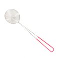 thumbnail image 3 of serony Stainless Steel Strainers Oval Hand Type Silicone Handle Anti-slip Washable Reusable Storaging Hook Colander Kitchen Sifters, 3 of 5