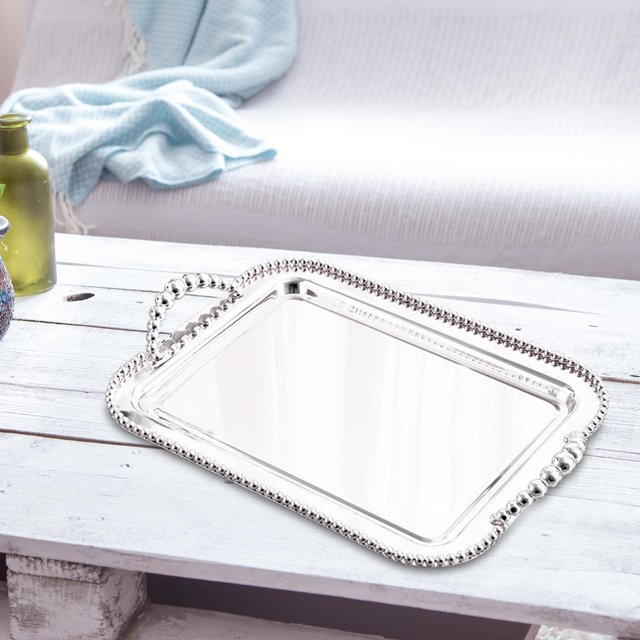 Serving Tray Dessert Tray Luxury Decorative Tray for Tea House Kitchen Parties