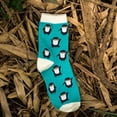 thumbnail image 3 of TIEVOSA Women Fun Socks Cute Penguin Animal Fun Novelty Cotton Gift（Blue）, 3 of 3