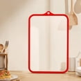 thumbnail image 1 of Chmadoxn Transparent Tempered Glass Vegetable Board Fruit And Vegetable Cooking Board Double Sided Kitchen Nonslip High Temperature Resistance Chopping Board Tempered Glass Cutting Board, 1 of 6