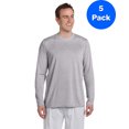 thumbnail image 1 of Gildan Men's Performance Men's . Long-Sleeve T-Shirt - G424 (Pack Of 5), 1 of 1