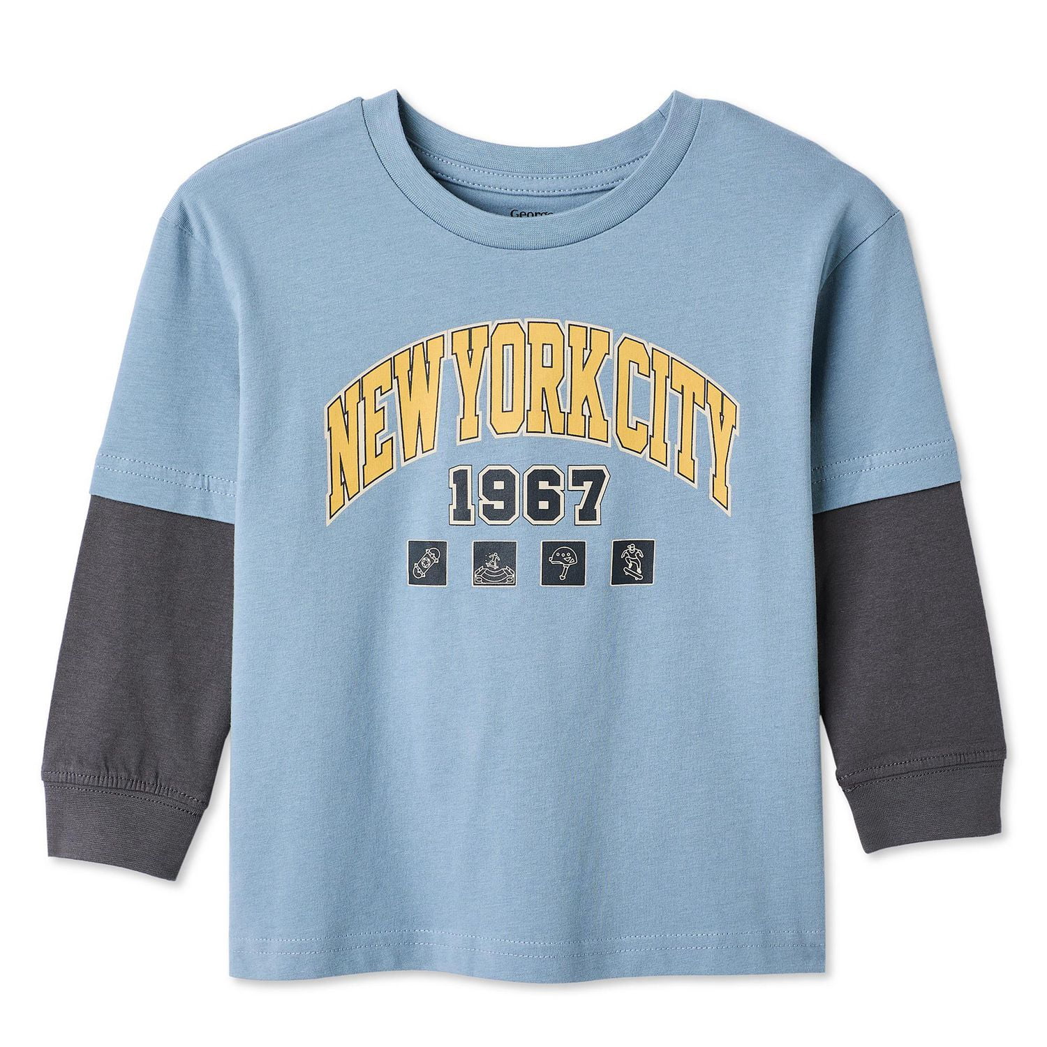 George Toddler Boys' Long-Sleeve Fooler T-Shirt