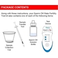 thumbnail image 3 of Artron® Official Sperm O.K. Male Fertility Test for Home Use. Canadian #1 Sperm Test. Simple & Reliable; Confidential., 3 of 5