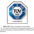 thumbnail image 2 of AQUACREST TÜV SÜD Certified Coffee Water Filter, Replacement for Brita® Intenza® Water Filter Gaggia®, Philips®, Saeco®, CA6702/00, Intenza® Coffee Filter (Pack of 2), 2 of 5
