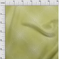 thumbnail image 3 of oneOone Polyester Spandex Olive Green Fabric Geometric Craft Projects Decor Fabric Printed By The Yard 56 Inch Wide, 3 of 4