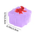 thumbnail image 3 of WRKEKC Clearance 12pcs Christmas Luminous Mini Gift Box Micro Small Ornaments Transparent Gift Box DIY Small Accessories, 3 of 6