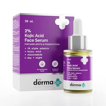 The Derma Co 2% Kojic Acid Face Serum I With 1% Alpha Arbutin & Niacinamide 30 ML EACH (PACK OF 2)