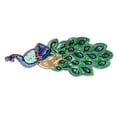 thumbnail image 2 of Langgg SewingIroningDIYEmbroideredPeacockImageClothesSequinsPatchesAppliqueCraftFashionAccessories, 2 of 9