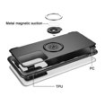 thumbnail image 4 of Pour Samsung Galaxy S20 Plus Étui avec Support Anneau Double Couche Antichoc Étui de Protection avec Support Anneau Intégré Rotation à 360 Degrés pour Samsung Galaxy S20 Plus 6.7 Pouces (Noir), 4 of 7