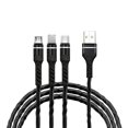 thumbnail image 1 of Yeacher 3-IN-1 USB Charging Cable Multi Line Type C Micro USB Connector Replacement for Charging Cable, 1 of 7