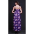 thumbnail image 2 of Bimba Robe Longue Maxi d'Été à Imprimé Floral pour Femme à Col en V Tenue de Villégiature de Vacances-Petit, 2 of 6