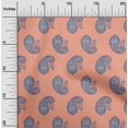 thumbnail image 1 of oneOone Tissu Georgette Viscose Tissu Décor à Blocs Cachemire Imprimé BTY 42 Pouces de Large, 1 of 4