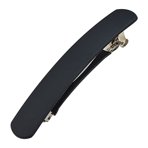 Btomtd Barrettes pour Cheveux pour Femmes 12 Couleurs Pinces Barrette pour Cheveux Épais Moyens Épingles Plates Maintien Fort Pinces à Cheveux Vintage Barrette Française pour Femmes, Noir