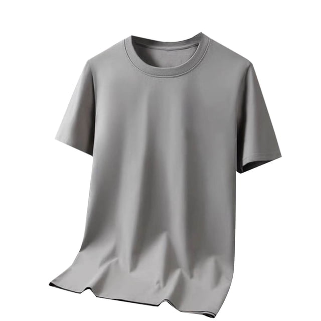 Chandails à Col Rond Coupe Classique pour Hommes, Coupe Décontractée, T-Shirts d'Entraînement d'Été, Hauts de Sport Décontractés d'Été