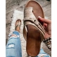 thumbnail image 1 of Qertyioot Style New Flat Sandals Comfortable Slip Beach Shoes, 1 of 1