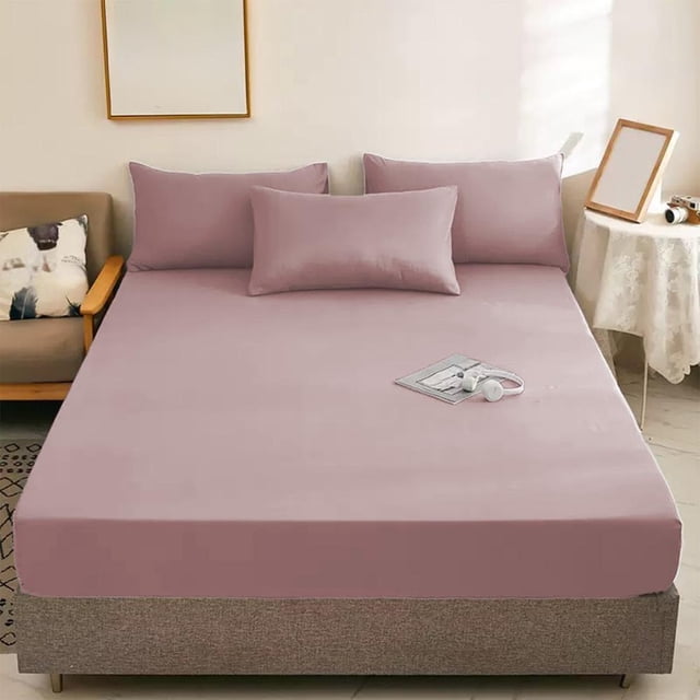 Premium Anti-Slip Microfiber Bed Skirt for Single Bed, Easy Care Breathable and Soft Bedding Accessory