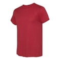 thumbnail image 2 of Hanes Mens Elevated Tee, 2XL, Carmine Red Triblend, 2 of 4