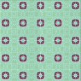 thumbnail image 1 of Ahgly Company Tapis d'Intérieur Lavable en Machine Carré Vert, 8 Pieds Carré, 1 of 7