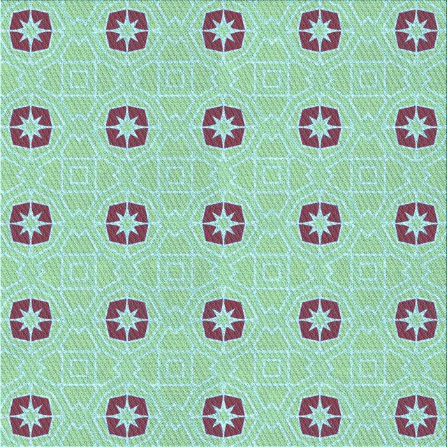 Ahgly Company Tapis d'Intérieur Lavable en Machine Carré Vert, 8 Pieds Carré