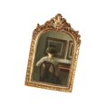 thumbnail image 1 of yuksok Antique Photo Frame Carved Jewelry Display Frame Hanging Resin Picture Frame for S, 1 of 8