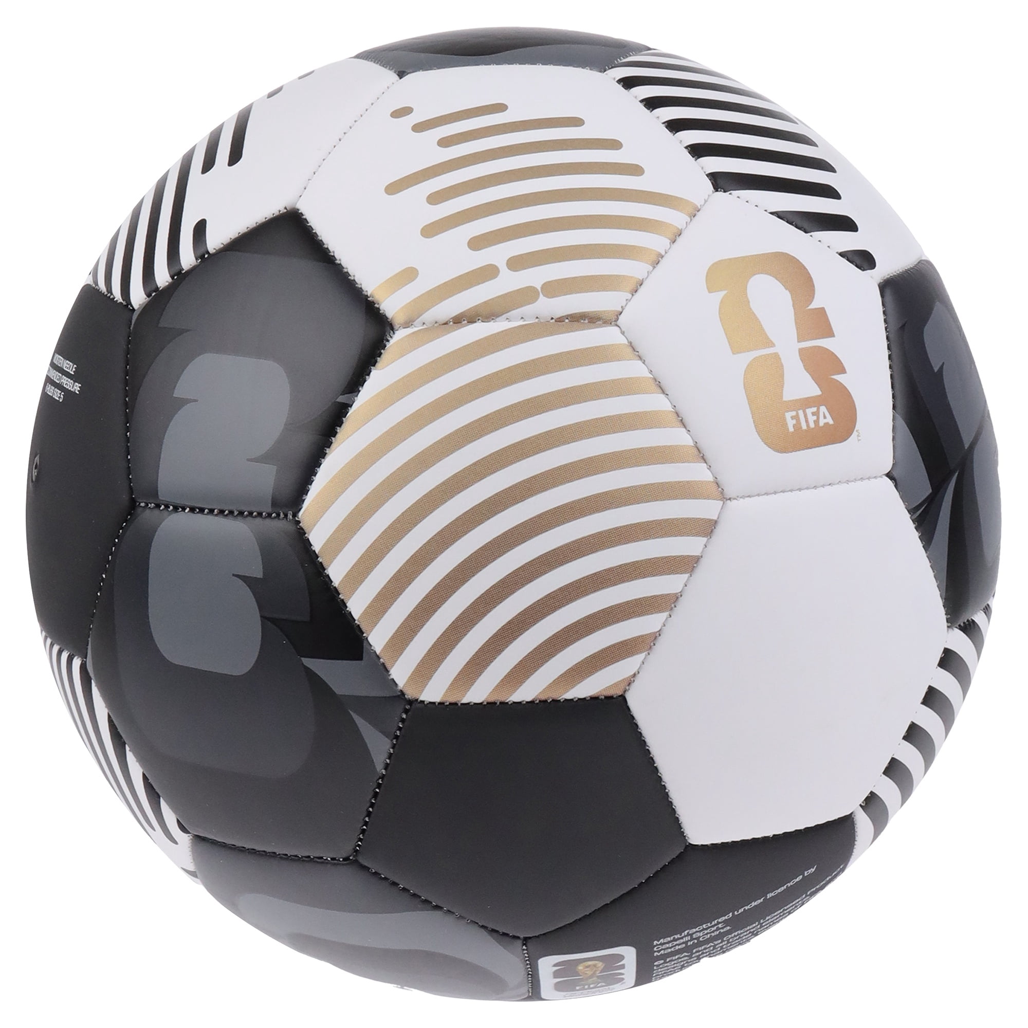 Ballon de soccer thermocollé métallique de tournoi FIFA World Cup 26™