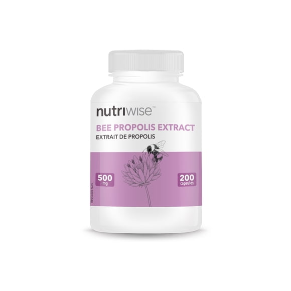 Nutriwise Extrait de Propolis d'Abeille Brésilienne 200 Mg