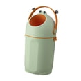 thumbnail image 4 of Siruishop Diaper Trash Can Dustbin Garbage Container for Restaurant Bathroom Household Green, 4 of 8