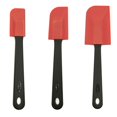 thumbnail image 1 of Starfrit - Set of 3 Silicone Spatulas, Heat Resistant, Red, 1 of 1