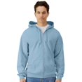 thumbnail image 1 of Gildan pour Hommes Softstyle Chandail à Capuchon en Molleton de Poids Moyen à Fermeture Éclair Intégrale, 1 of 3
