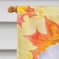 thumbnail image 3 of Carolines Treasures BB9909CHF Bichon Frise Drapeau d'Automne - Taille Maison en Toile, 3 of 4