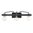 thumbnail image 1 of DESIGNERS FOUNTAIN Ravella 3-Light Bathroom Vanity Light Fixture, Black, 94203-BK, 1 of 3