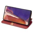 thumbnail image 2 of Case for Samsung Galaxy Note 20 Flip Cover Wallet Flip Cover Magnetic Protective - Red, 2 of 5