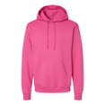 thumbnail image 1 of Champion Mens Powerblend Hooded Sweatshirt, M, Wow Pink, 1 of 3