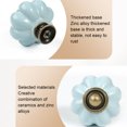 thumbnail image 3 of Decodeary Practical Pumpkin Kitchen Handles For Cabinets And Drawers Not Easy To Rust Earthy yellow, 3 of 6