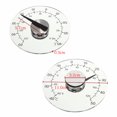 thumbnail image 3 of Outdoor Thermometer Round Adhesive Patio Thermometer Wall Window Thermometer, 3 of 9